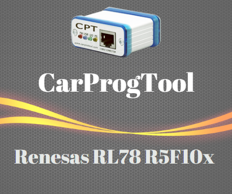 CarProTool Aktivasyon Renesas RL78 R5F10x Programcı - rl78.PNG
