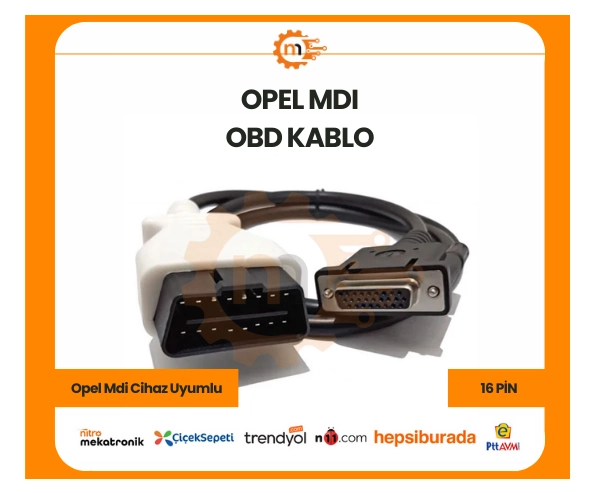 MDI OBD KABLO – MDI 16 Pin Kablo - opel-ariza-tespit-cihazi-obd-kablo-opel-obd-kablo.webp