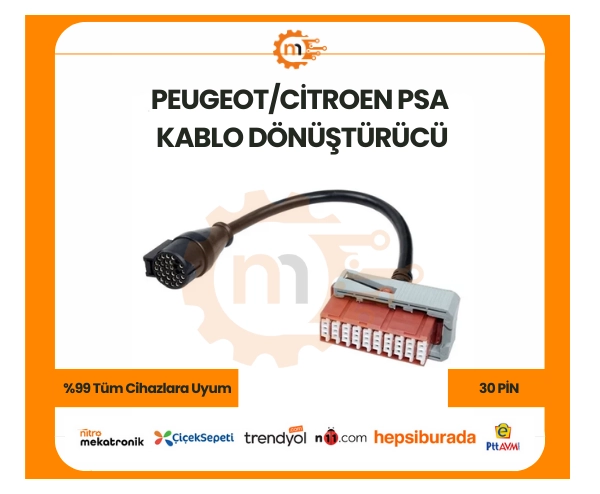 Peugeot/Citroen Psa 30 Pin Kablo Dönüştürücü - peugeot-ariza-tespit-cihazi-kablosu-citroen-ariza-tespit-cihazi-kablosu.webp